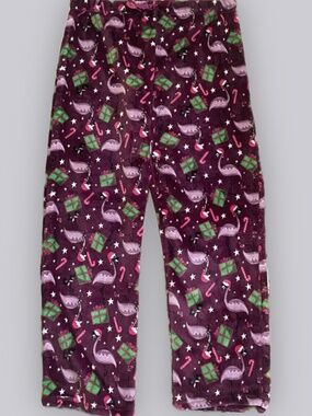 Plush Flamingo holiday PJ
